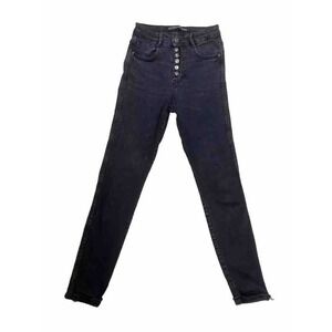 Zara Trafaluc Pants Womens Black Wash Denim Jeans Skinny Casual‎ W24xL26